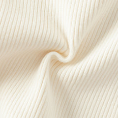 Dave&Bella Kids Girls Winter Adorable Beige Long Sleeve Pullover Sweaters Tops