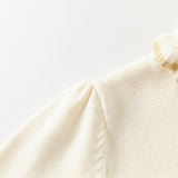 Dave&Bella Kids Girls Versatile Warm Turtle-neck Pullover Sweaters