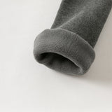 Dave&Bella Kids Girls Versatile Light Khaki/Dark Grey Soft Leggings