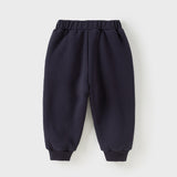 Dave&Bella Toddler Girls Outdoor Adjustable Waistband Loose Drawstring Sweatpants