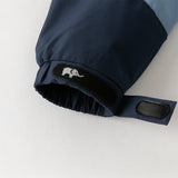 Dave&Bella Kids Boys Winter Outdoor Waterproof Warm Hooded Two-piece Down Coat Sets