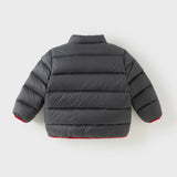 Dave&Bella Kids Boys Winter Outdoor Waterproof Warm Hooded Two-piece Down Coat Sets