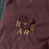Dave&Bela Toddler Boys Winter Purple Outdoor Windproof Hooded Down Coats