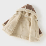 Dave&Bella Toddler Girls/Boys Casual Multiple Colors Outwear Hooded Plush-lined Coats