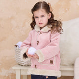 Dave&Bella Toddler Girls/Boys Casual Multiple Colors Outwear Hooded Plush-lined Coats