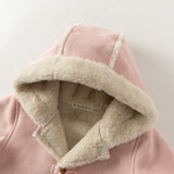 Dave&Bella Toddler Girls/Boys Casual Multiple Colors Outwear Hooded Plush-lined Coats