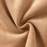 Dave&Bella Toddler Girls/Boys Casual Brown Camel Outwear Hooded Plush-lined Coats