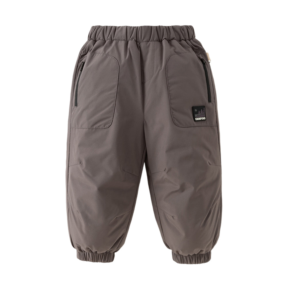 Dave&Bella Kids Boys Winter Outdoor Windproof Cozy Versatile Down Pants