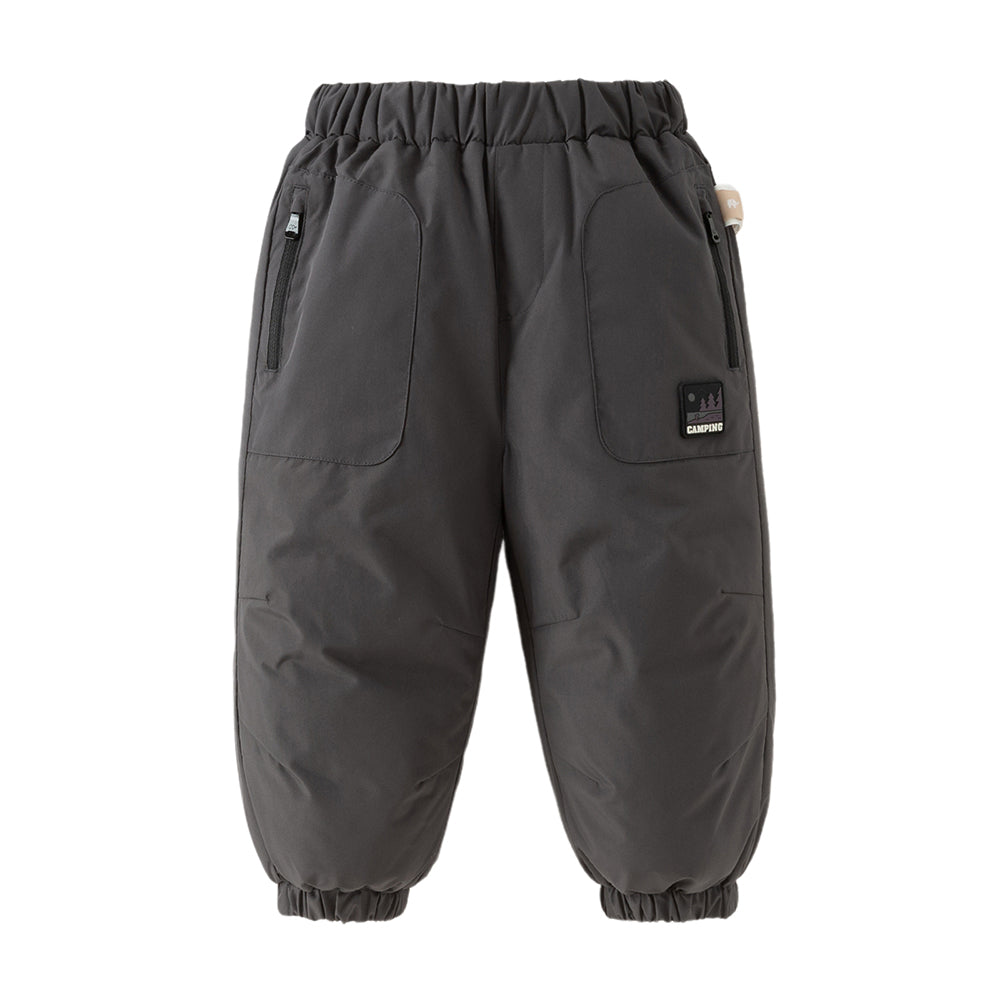 Dave&Bella Kids Boys Winter Outdoor Windproof Cozy Versatile Down Pants