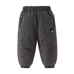Dave&Bella Kids Boys Winter Outdoor Windproof Cozy Versatile Down Pants