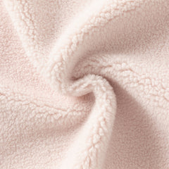 Dave&Bella Toddler Girls/Boys Winter Beige/Light Pink V-collar Outwear Cozy Coats
