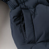 Dave&Bella Kids Girls Winter Versatile Navy Blue Windproof Hooded Cozy Down Coats