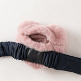 Dave&Bella Kids Girls Winter Versatile Navy Blue Windproof Hooded Cozy Down Coats