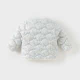 Dave&Bella Toddler Girls Winter Comfortable Elegant Print Waterproof Outwear Down Coats