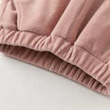 Dave&Bella Toddler Girls Sweet Fake-two-piece Design Pants