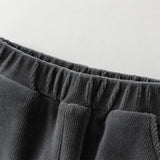 Dave&Bella Toddler Girls Sweet Fake-two-piece Design Pants
