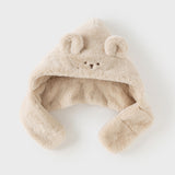 Dave&Bella Toddler Girls/Boys Cute Animal-shaped Soft Plush Ear-protection Pullover Hats