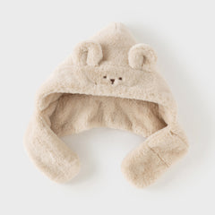 Dave&Bella Toddler Girls/Boys Cute Animal-shaped Soft Plush Ear-protection Pullover Hats
