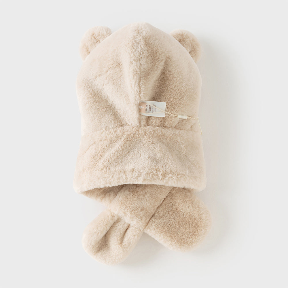 Dave&Bella Toddler Girls/Boys Cute Animal-shaped Soft Plush Ear-protection Pullover Hats