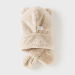 Dave&Bella Toddler Girls/Boys Cute Animal-shaped Soft Plush Ear-protection Pullover Hats