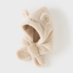 Dave&Bella Toddler Girls/Boys Cute Animal-shaped Soft Plush Ear-protection Pullover Hats