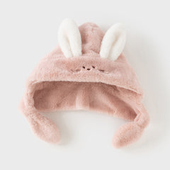 Dave&Bella Toddler Girls/Boys Cute Animal-shaped Soft Plush Ear-protection Pullover Hats