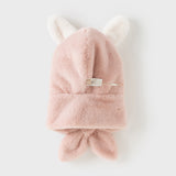 Dave&Bella Toddler Girls/Boys Cute Animal-shaped Soft Plush Ear-protection Pullover Hats