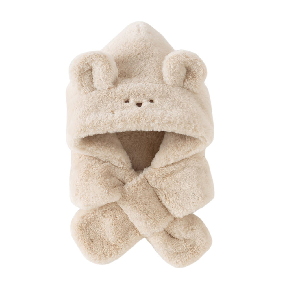 Dave&Bella Toddler Girls/Boys Cute Animal-shaped Soft Plush Ear-protection Pullover Hats