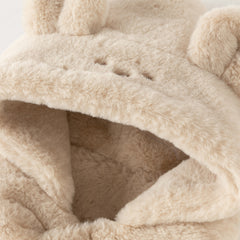 Dave&Bella Toddler Girls/Boys Cute Animal-shaped Soft Plush Ear-protection Pullover Hats