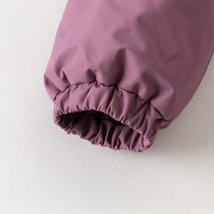 Dave&Bella Kids Girls/Boys Pink/Dark Blue Outwear Windproof Hooded Padded Coats