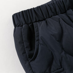 Dave&Bella Toddler Girls/Boys Winter Versatile Windproof Drawstring Warm Down Pants