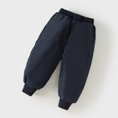 Dave&Bella Toddler Girls/Boys Winter Versatile Windproof Drawstring Warm Down Pants