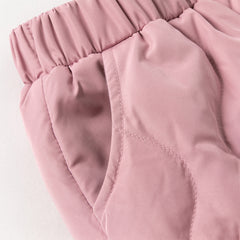 Dave&Bella Toddler Girls/Boys Winter Versatile Windproof Drawstring Warm Down Pants