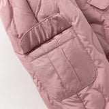 Dave&Bella Toddler Girls/Boys Winter Versatile Windproof Drawstring Warm Down Pants