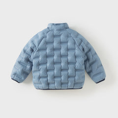 Dave&Bella Kids Girls/Boys Winter Multi-color&print Outwear Lightweight Down Puffer Jacket