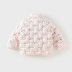 Dave&Bella Kids Girls/Boys Winter Multi-color&print Outwear Lightweight Down Puffer Jacket