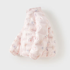 Dave&Bella Kids Girls/Boys Winter Multi-color&print Outwear Lightweight Down Puffer Jacket