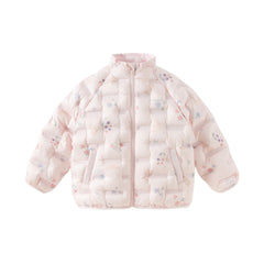 Dave&Bella Kids Girls/Boys Winter Multi-color&print Outwear Lightweight Down Puffer Jacket