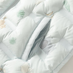 Dave&Bella Kids Girls/Boys Winter Cozy Multi-color&Print Sleeveless Down Vest Tops