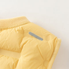 Dave&Bella Kids Girls/Boys Winter Cozy Multi-color&Print Sleeveless Down Vest Tops