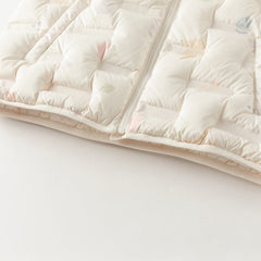 Dave&Bella Kids Girls/Boys Winter Cozy Multi-color&Print Sleeveless Down Vest Tops