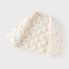 Dave&Bella Kids Girls/Boys Winter Cozy Multi-color&Print Sleeveless Down Vest Tops