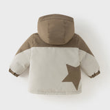 Dave&Bella Toddler Girls/Boys Winter Cozy Windproof Outwear Hooded Down Coats