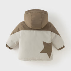 Dave&Bella Toddler Girls/Boys Winter Cozy Windproof Outwear Hooded Down Coats