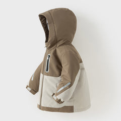 Dave&Bella Toddler Girls/Boys Winter Cozy Windproof Outwear Hooded Down Coats