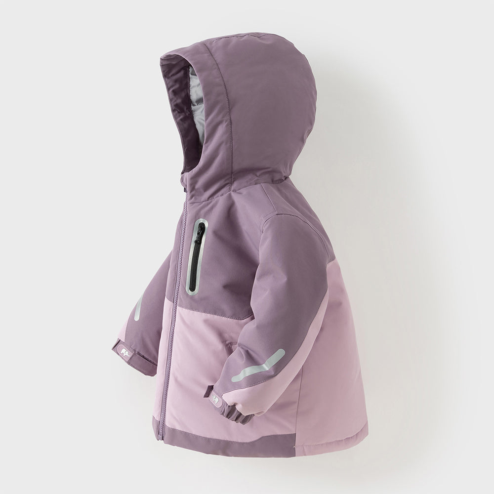 Dave&Bella Toddler Girls/Boys Winter Cozy Windproof Outwear Hooded Down Coats