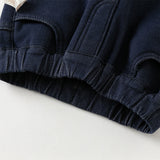 Dave&Bella Toddler Girls Sweet Denim Blue Straight Leg Long Jeans Pants