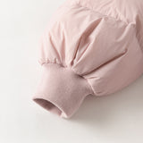 Dave&Bella Toddler Girls Winter Adorable Pink Outwear Hooded Down Coats