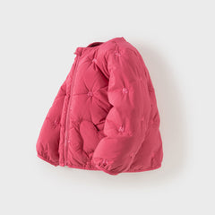 Dave&Bella Toddler Girls Winter Versatile Cute Outwear Lightweight Down Puffer Jacket