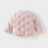 Dave&Bella Toddler Girls Winter Versatile Cute Outwear Lightweight Down Puffer Jacket